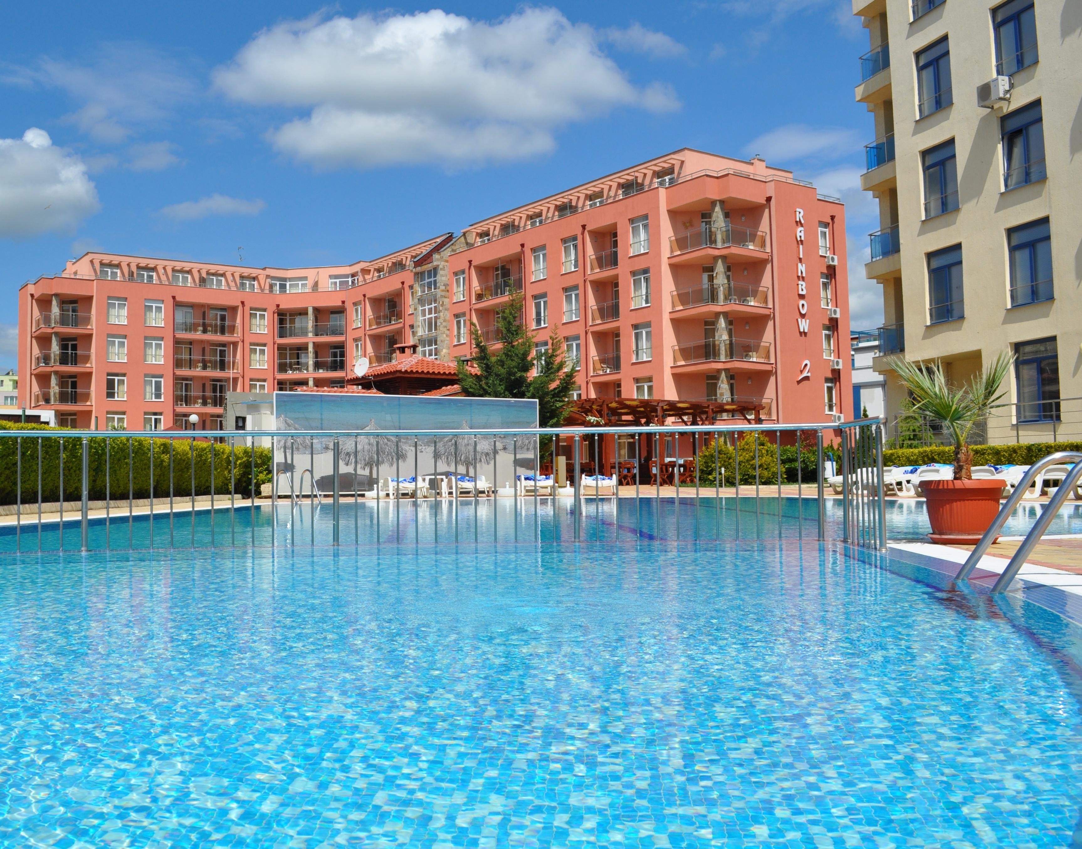 Rainbow 2 Holiday Complex Sunny Beach Exterior foto
